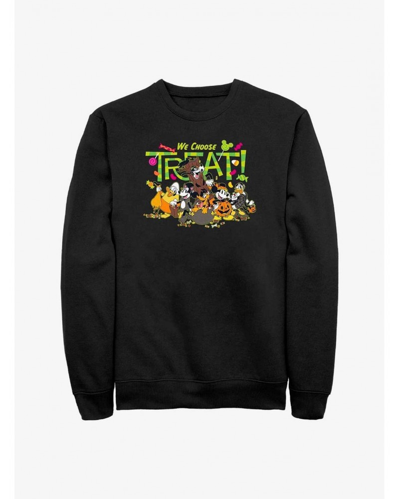 Disney Mickey Mouse We Choose Treat Sweatshirt $13.87 Sweatshirts