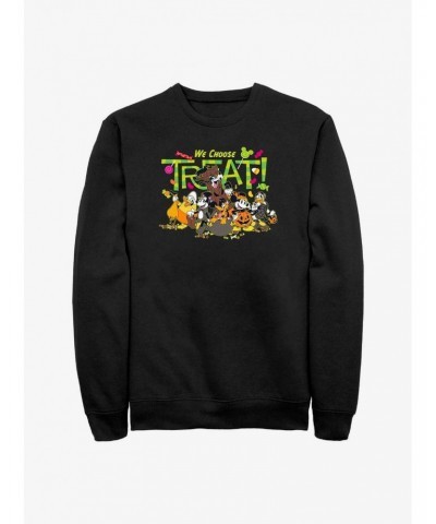 Disney Mickey Mouse We Choose Treat Sweatshirt $13.87 Sweatshirts