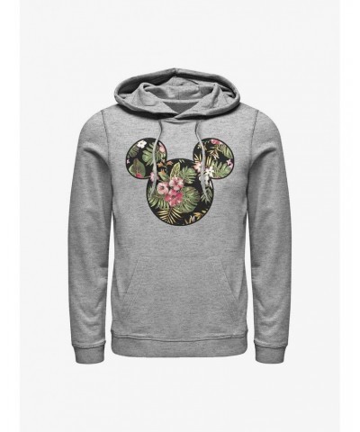 Disney Mickey Mouse Floral Mickey Hoodie $14.01 Hoodies