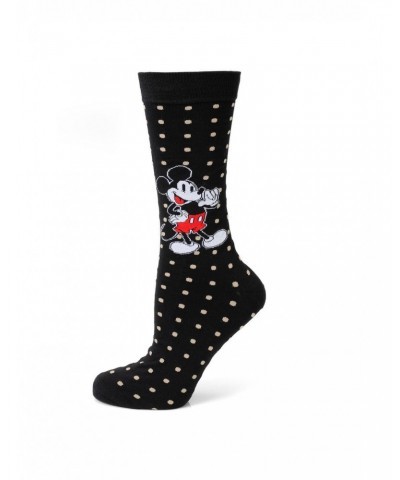 Disney Mickey Mouse Black Polka Dot Socks $6.57 Socks