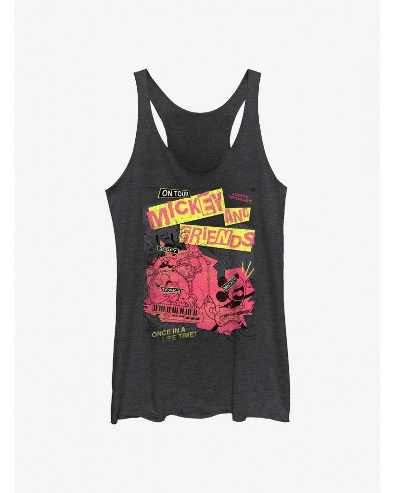 Disney Mickey Mouse Punk Rock Mickey Tour Girls Tank $6.63 Tanks