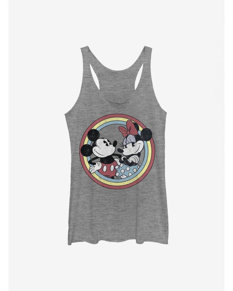 Disney Mickey Mouse Mickey Minnie Circle Girls Tank $9.53 Tanks