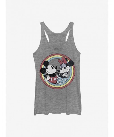 Disney Mickey Mouse Mickey Minnie Circle Girls Tank $9.53 Tanks