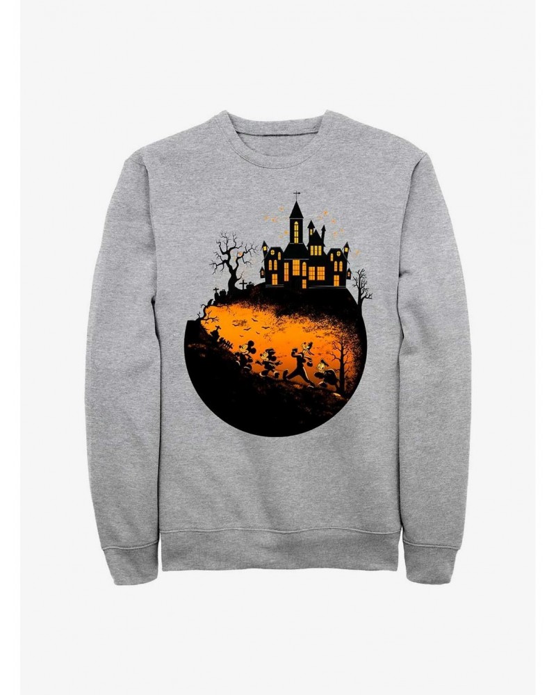 Disney Mickey Mouse's Haunted Halloween Sweatshirt $12.10 Sweatshirts