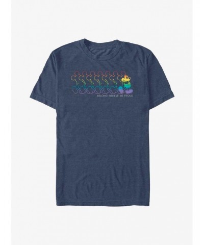 Disney Mickey Mouse Mickey Outline Pride T-Shirt $5.74 T-Shirts