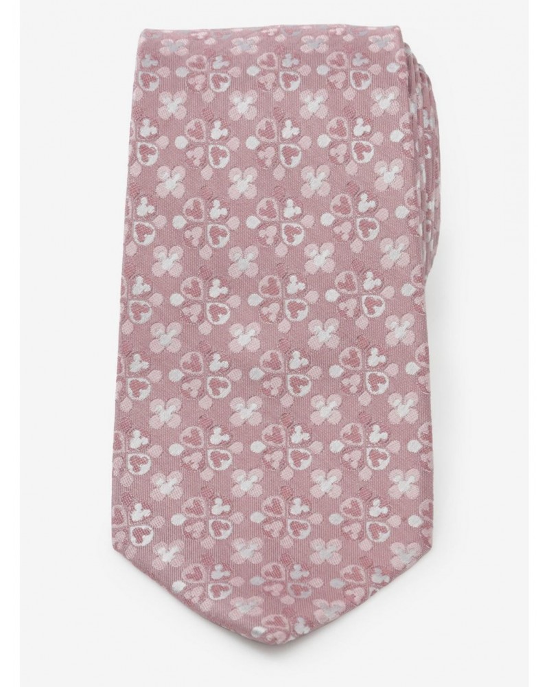 Disney Mickey Mouse Silhouette Blossom Pink Tie $26.84 Ties