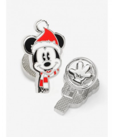 Disney Mickey Mouse Holiday Hat Cufflinks $23.07 Cufflinks