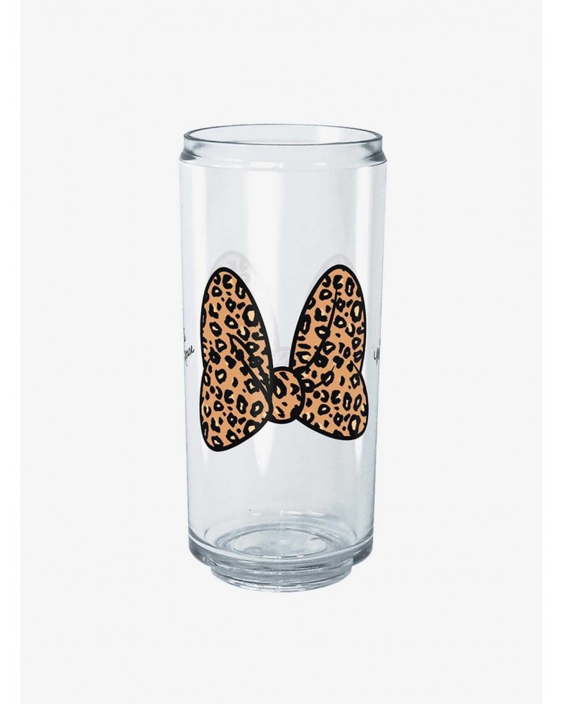 Disney Mickey Mouse Animal Print Bow Can Cup $5.72 Cups