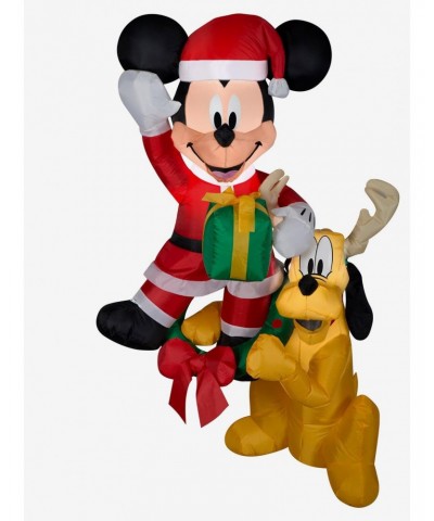 Disney Mickey Mouse And Pluto Inflatable Decor $40.88 Décor