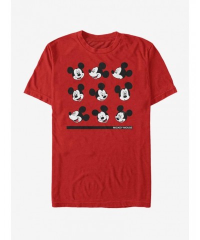 Disney Mickey Mouse Mickey Expressions T-Shirt $6.50 T-Shirts