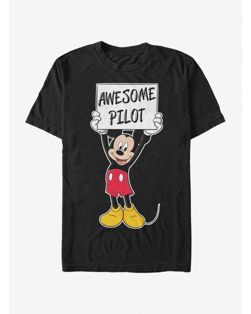 Disney Mickey Mouse Mickey Awesome Pilot T-Shirt $9.37 T-Shirts