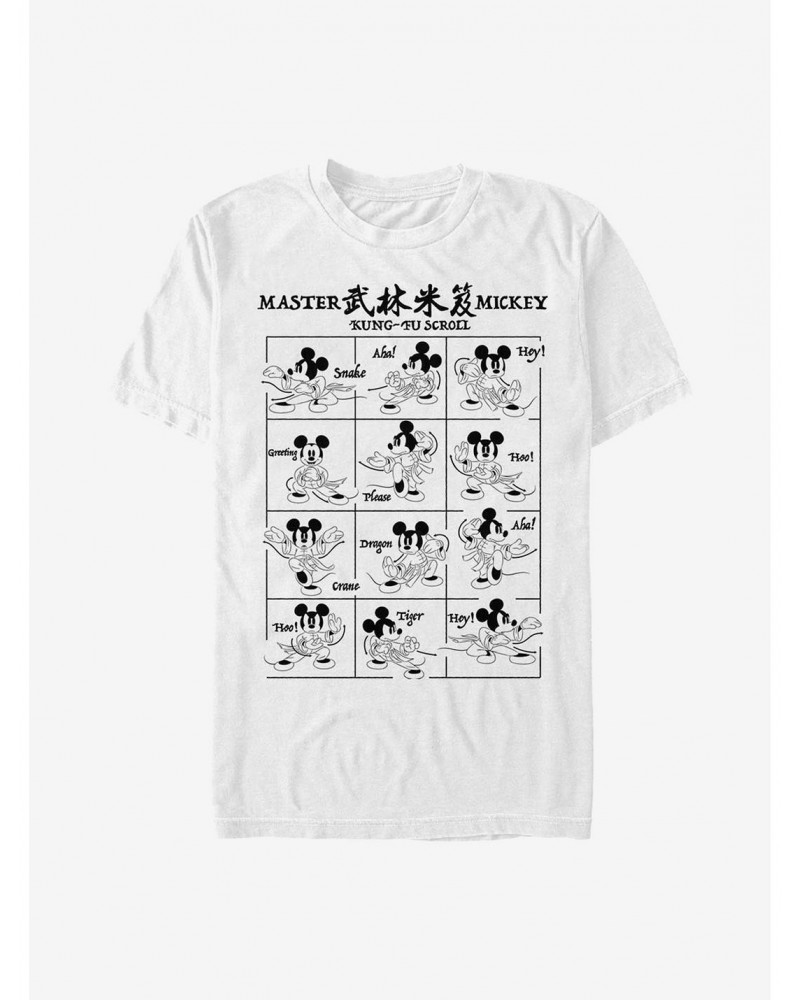 Disney Mickey Mouse Kung Fu Mickey T-Shirt $6.88 T-Shirts