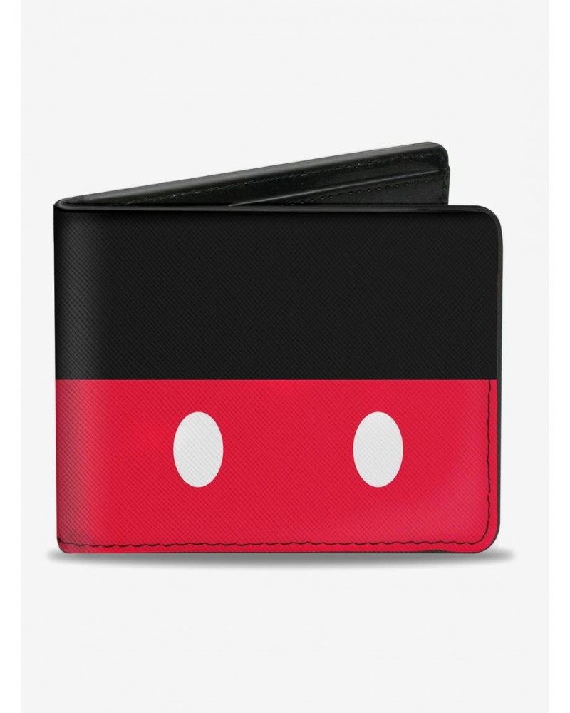 Disney Mickey Mouse Bounding Buttons Bi-Fold Wallet $8.32 Wallets