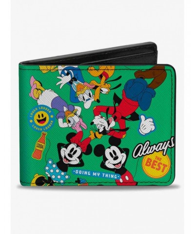 Disney Disney The Sensational Six Always The Best Group Pose Bifold Wallet $8.36 Wallets