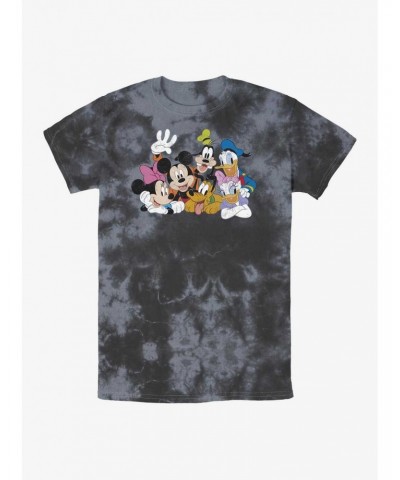 Disney Mickey Mouse All The Friends Tie-Dye T-Shirt $7.04 T-Shirts