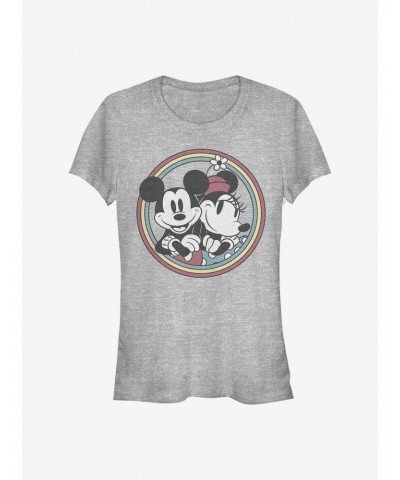 Disney Mickey Mouse Retro Mickey Minnie Girls T-Shirt $8.57 T-Shirts