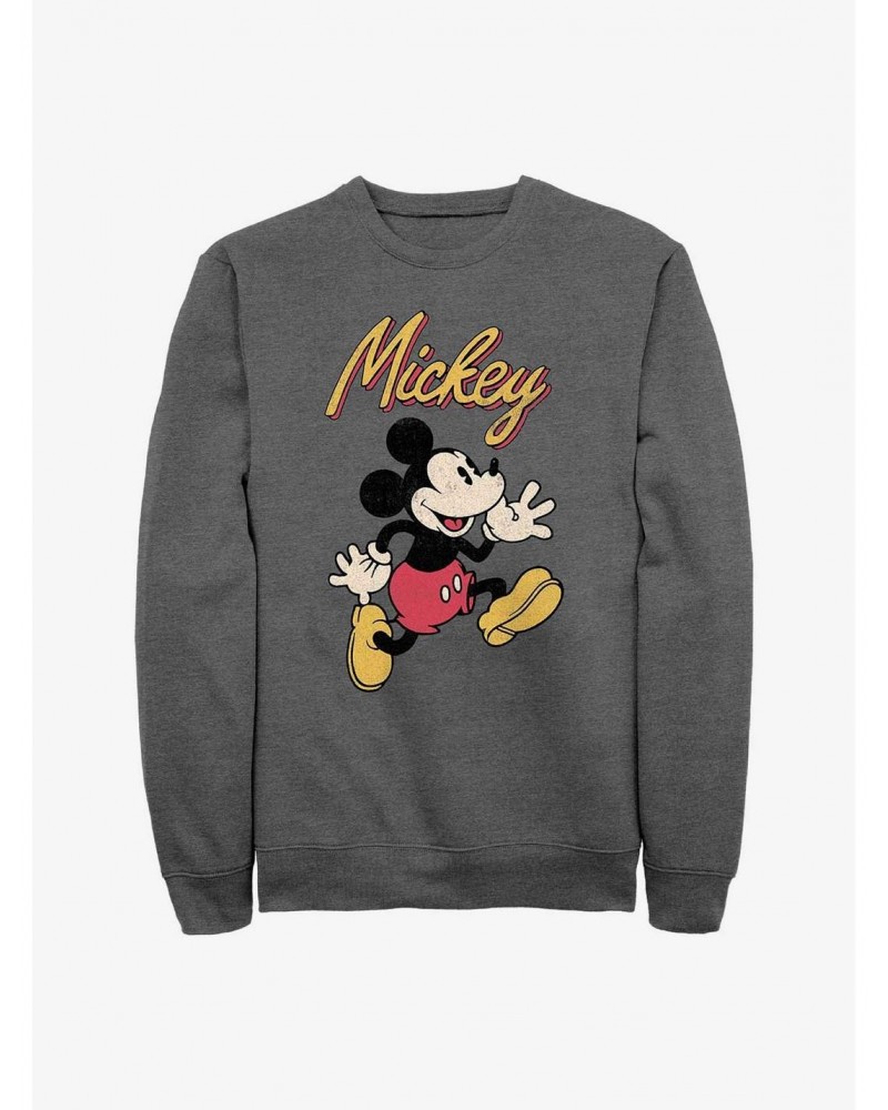 Disney Mickey Mouse Vintage Mickey Sweatshirt $12.10 Sweatshirts