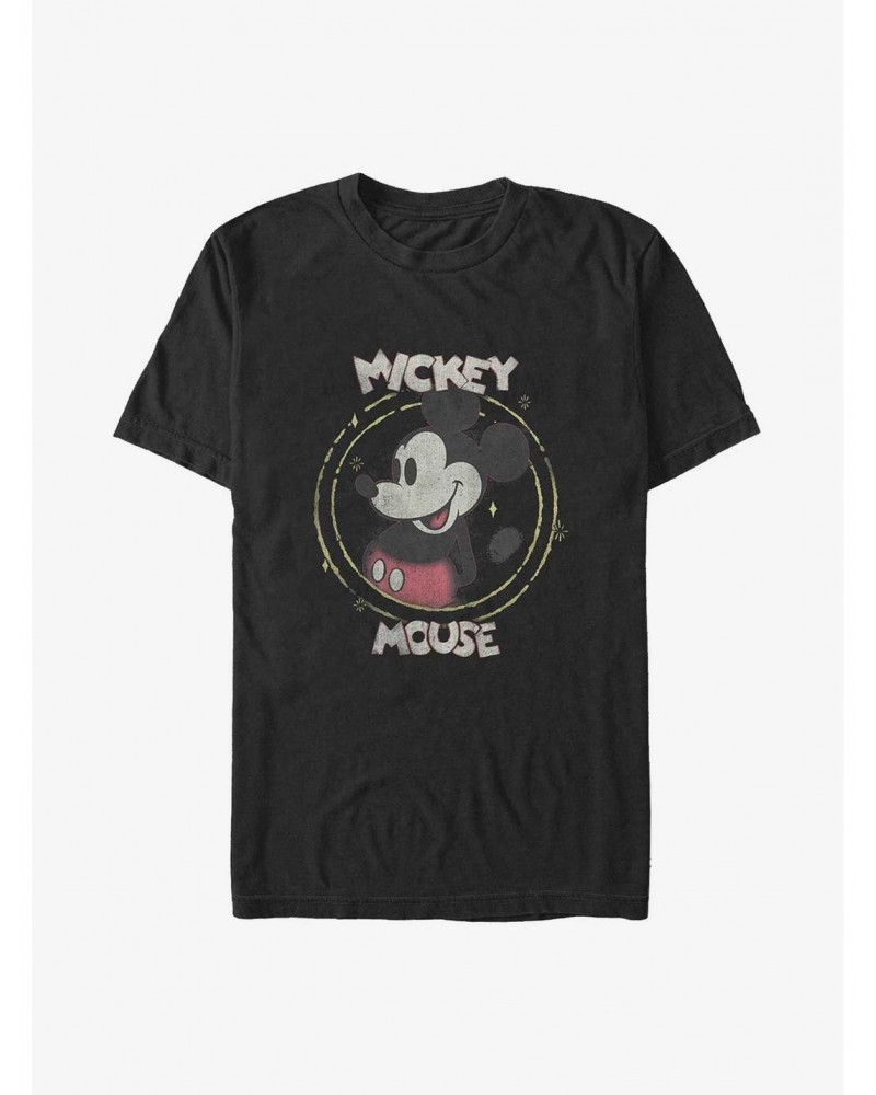 Disney Mickey Mouse Happy Mickey Big & Tall T-Shirt $9.81 T-Shirts