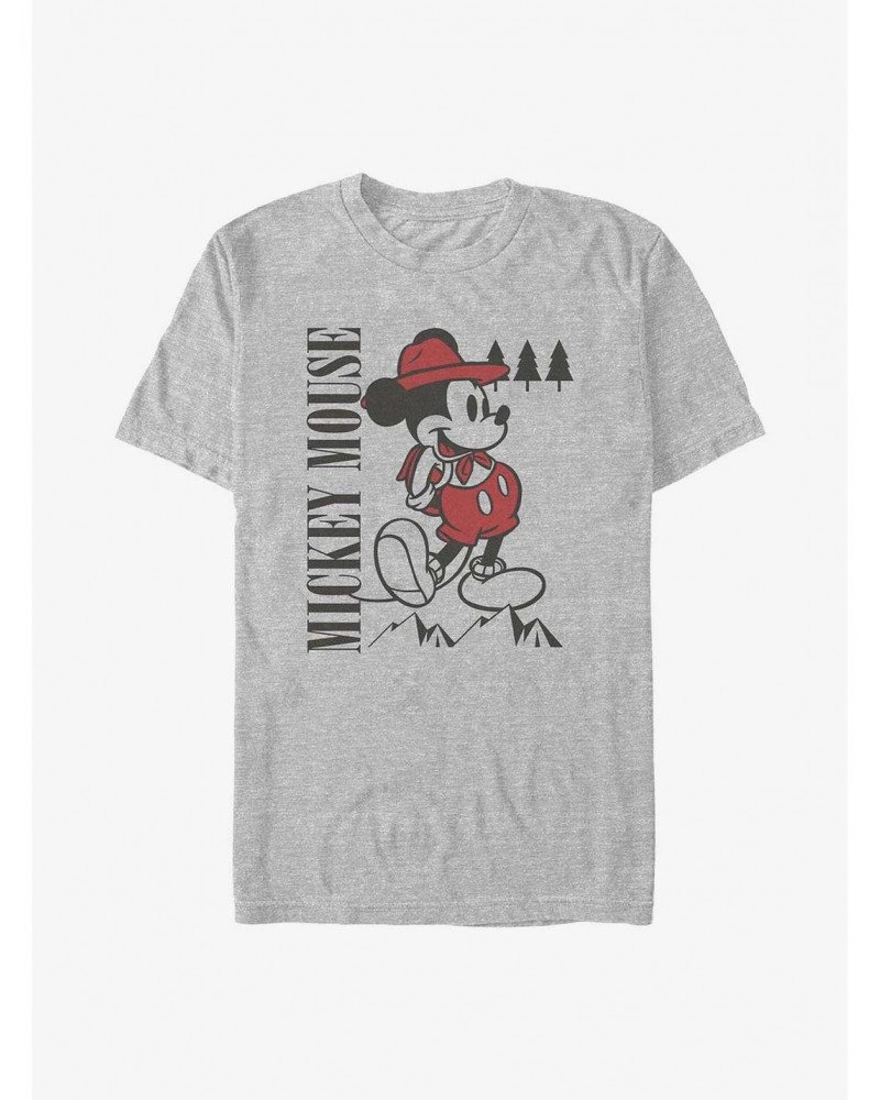 Disney Mickey Mouse Mountain Hike T-Shirt $7.27 T-Shirts