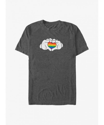 Disney Mickey Mouse Rainbow Love Big & Tall T-Shirt $9.09 T-Shirts