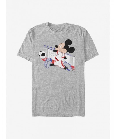 Disney Mickey Mouse France Kick T-Shirt $8.22 T-Shirts