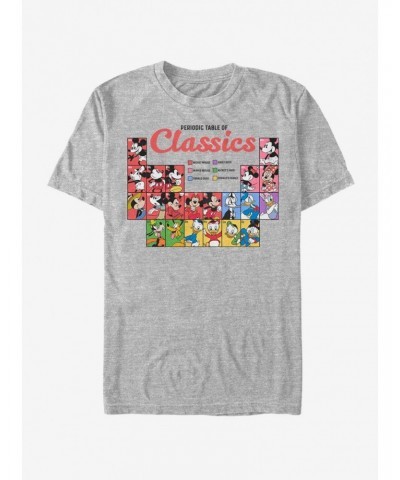 Disney Mickey Mouse Classic Periodic T-Shirt $7.46 T-Shirts