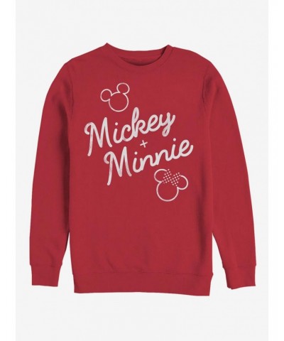 Disney Mickey Mouse Signed Together Crew Sweatshirt $12.40 Sweatshirts