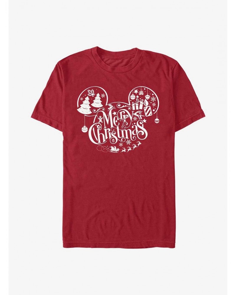 Disney Mickey Mouse Holiday Ears T-Shirt $6.69 T-Shirts