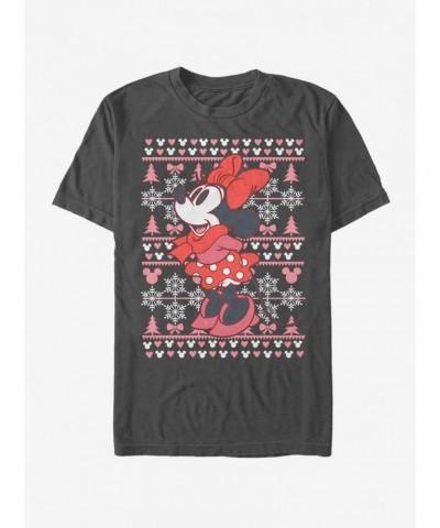 Disney Minnie Mouse Holiday Winter Sweater T-Shirt $7.27 T-Shirts