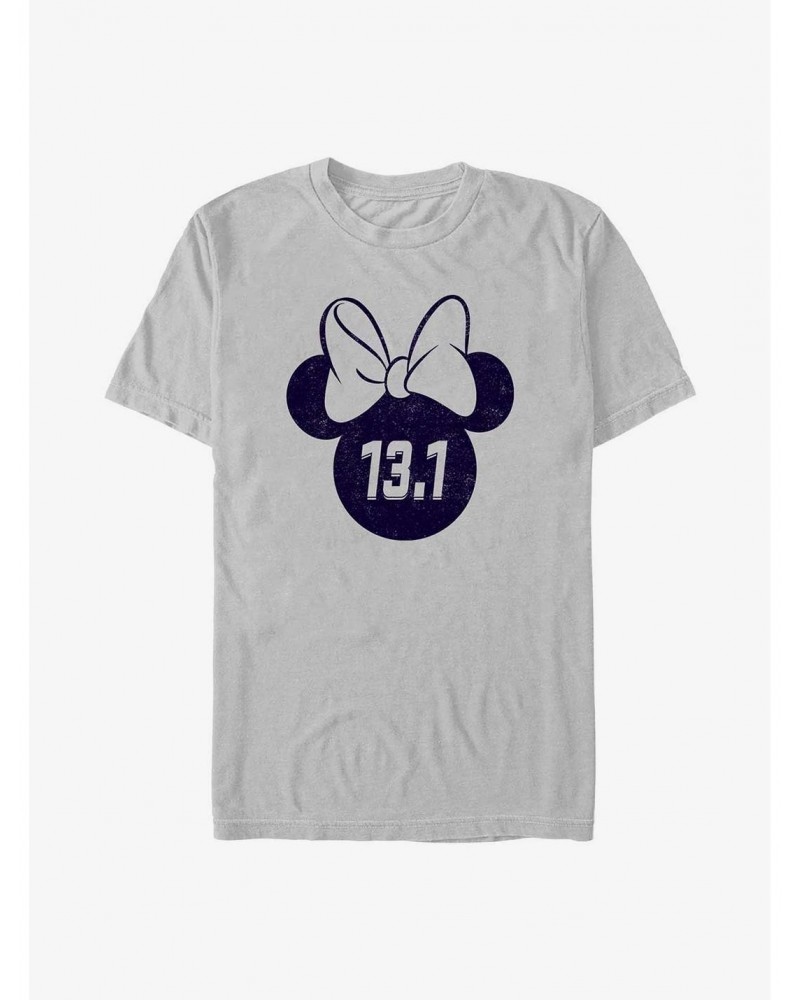 Disney Minnie Mouse 13.1 Half Marathon Ears T-Shirt $5.74 T-Shirts