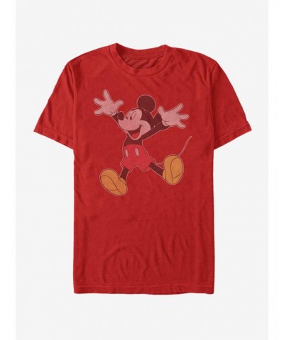 Disney Mickey Mouse Mickey Jump T-Shirt $8.03 T-Shirts