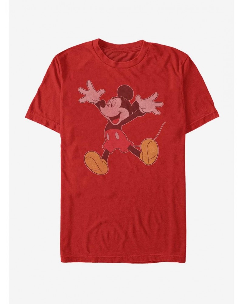 Disney Mickey Mouse Mickey Jump T-Shirt $8.03 T-Shirts