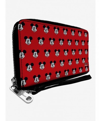 Disney Mickey Mouse Monogram Zip Around Wallet $14.00 Wallets