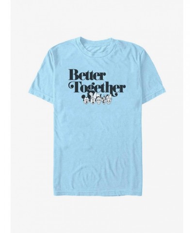 Disney Mickey Mouse Better Together Friends T-Shirt $8.22 T-Shirts