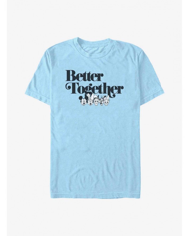 Disney Mickey Mouse Better Together Friends T-Shirt $8.22 T-Shirts