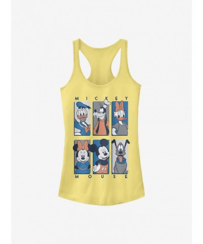 Disney Mickey Mouse Six Up Muted Girls Tank $9.76 Tanks