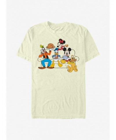 Disney Mickey Mouse Friendsgiving T-Shirt $8.41 T-Shirts