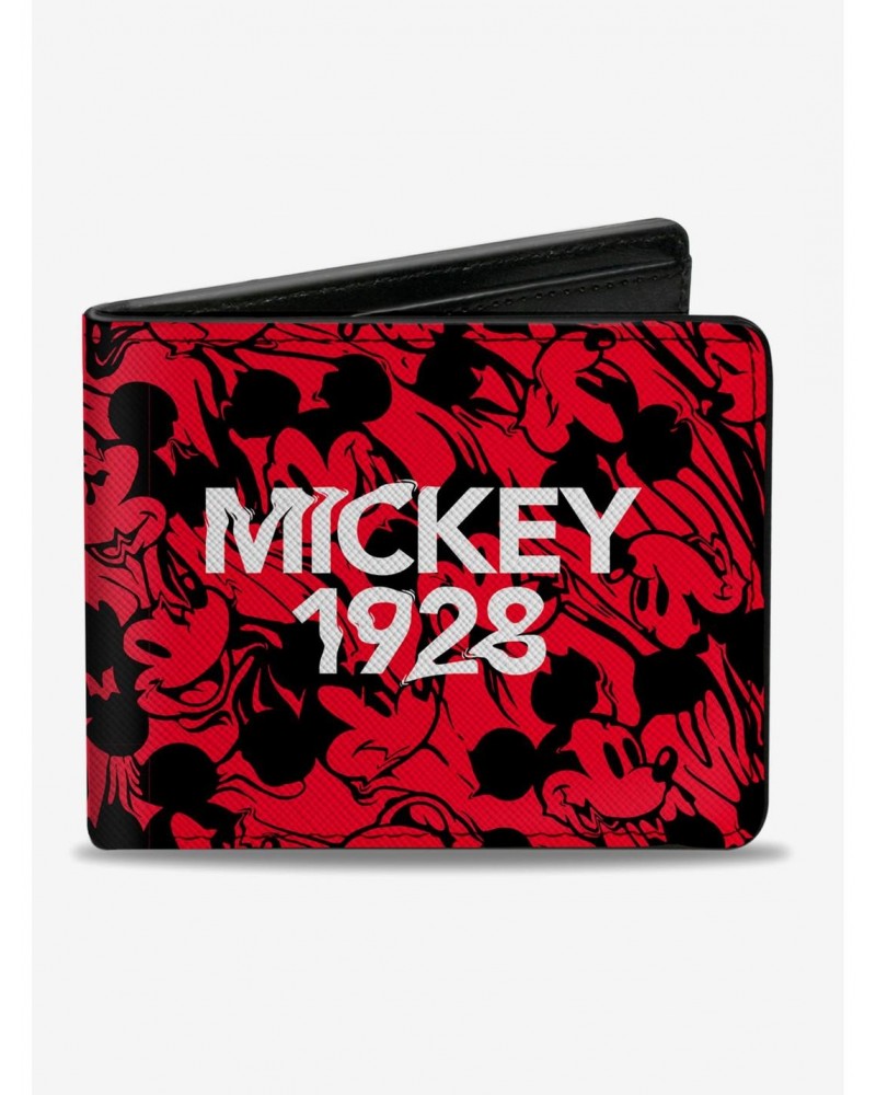 Disney Mickey Mouse 1928 Smiling Bifold Wallet $9.61 Wallets