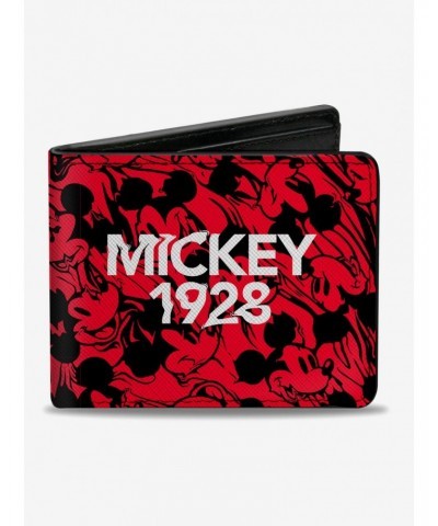 Disney Mickey Mouse 1928 Smiling Bifold Wallet $9.61 Wallets