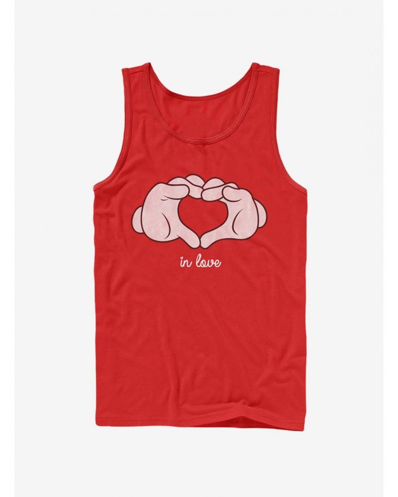 Disney Mickey Mouse Glove Heart Tank $7.37 Tanks