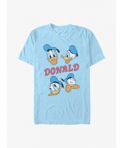 Disney Mickey Mouse Donald Duck Heads T-Shirt $7.07 T-Shirts