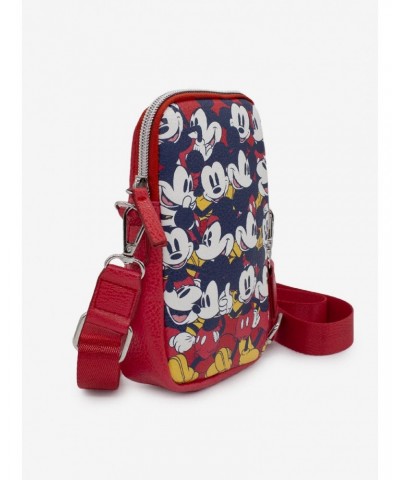 Disney Mickey Mouse Poses Stacked Phone Bag Holder Wallet $12.37 Wallets