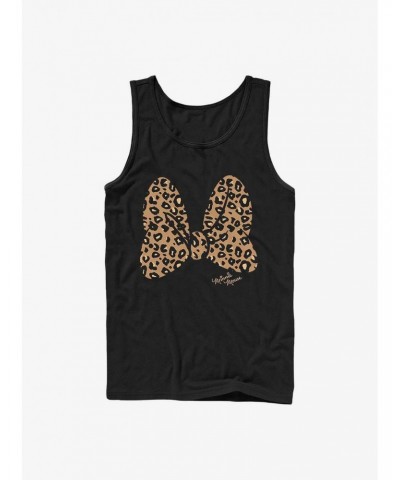 Disney Minnie Mouse Animal Print Bow Tank $6.18 Tanks