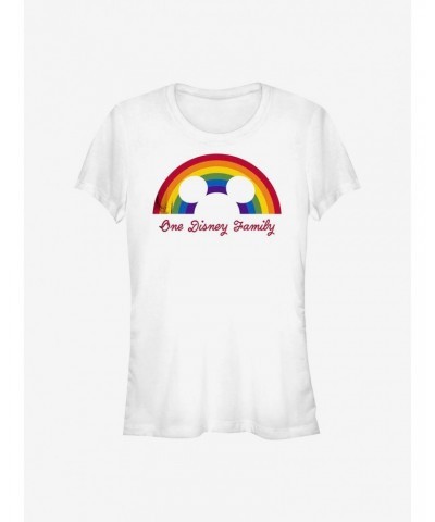 Disney Mickey Mouse Rainbow Our Disney Family T-Shirt $8.17 T-Shirts